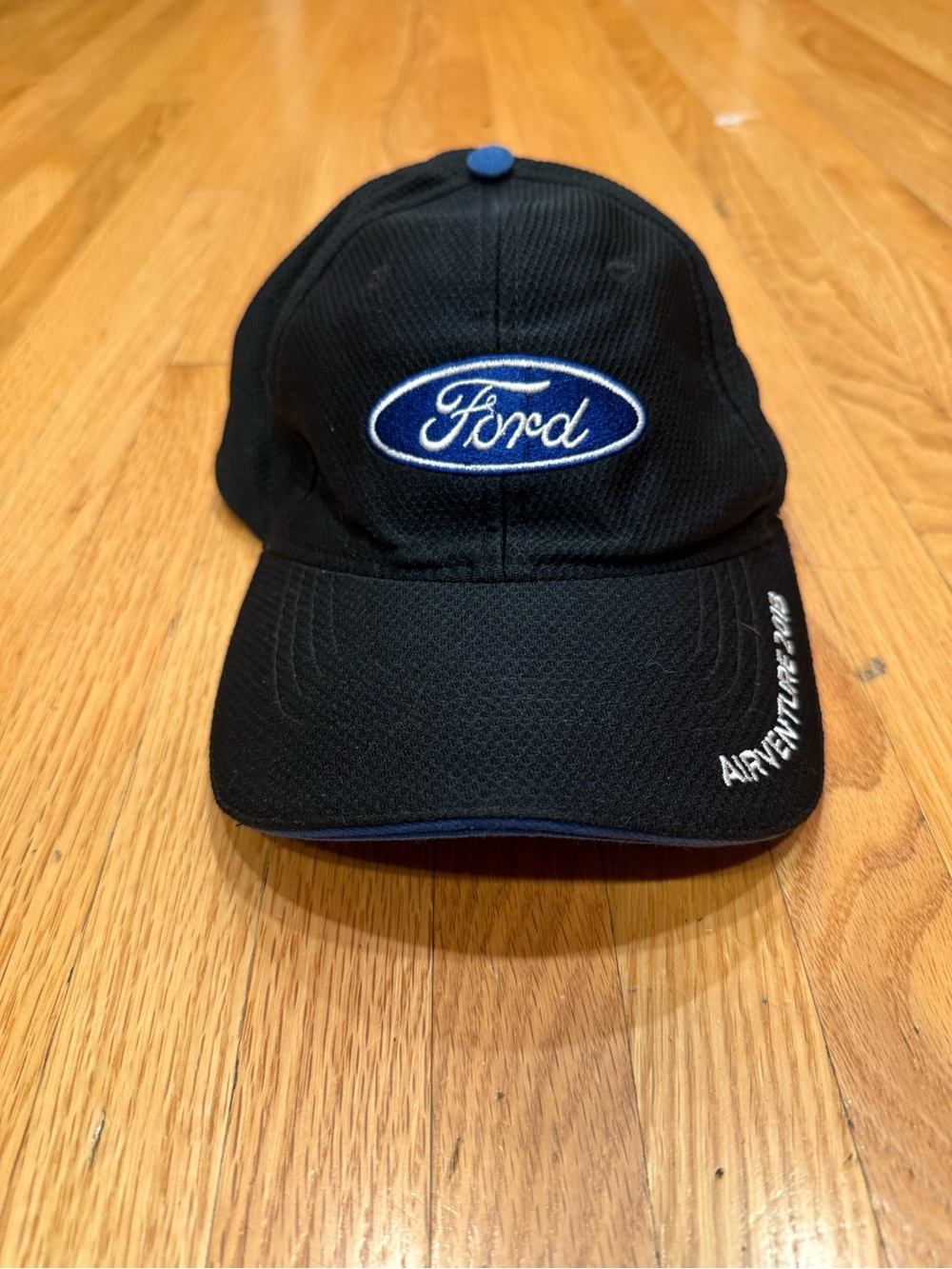 Ford Black Hat with Blue Logo Detail